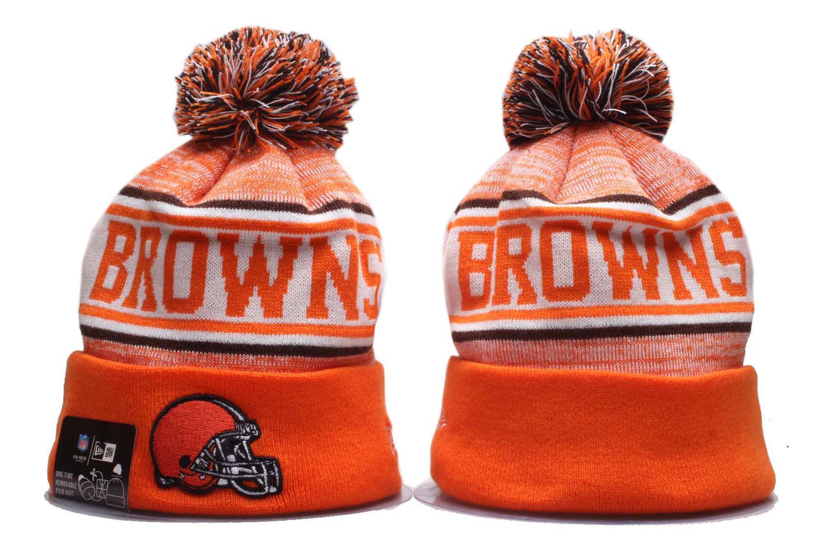 2023 NFL Cleveland Browns beanies ypmy5